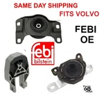 Left, Right, Lower Engine Motor Mount Set 3PC Kit For Volvo C30, C70 S40 V50. Fixed Price $177.76.