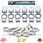 Cp Pistons Eagle Steel H-beam Rods Set Fits Bmw M54B30 3.327" 84.50 Mm 9.0:1 Cr. Fixed Price $2104.97.