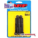 Arp 651-3000, Set Of Black Chromoly Bolt Kit 6PT 5PK 5/FITS 16-18 X 3.000. Fixed Price $36.87.