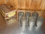 New Nos Oem Gm Engine Piston Set 605263 .020 1941-1952 Chevrolet 235 6-CYLINDER. Fixed Price $200.00.