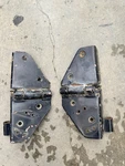 Jeep Wrangler Yj Cj 76-95 Windshield Frame Hinges Pair Oem Black. Fixed Price $84.99.