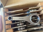 Nascar Pankl 6.200" Connecting Rods 1.976"-1.850"-.890" WIDE-.827" Carrillo. Fixed Price $99.00.