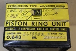 1941-1949 Piston Rings Chevrolet/gm Part # 3688882 Parshall Set.. Fixed Price $45.00.