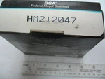 Bca HM212047 Bearing (alt# 6H3565, 6H3566, 9414554, 62AX478, 1607942C91, 25SQ24). Fixed Price $20.00.