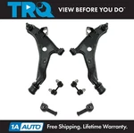 Trq 6PC Steering Suspension Kit Control Arms W/ Ball Joints Outer Tie Rods Links. Fixed Price $169.95.
