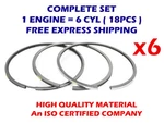 Piston Rings Set 101.60MM +0.75 ( 030 ) Fits Chevy Gm Ford Chrysler Amc V8. Fixed Price $35.58.