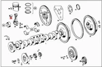 Genuine Mercedes Connecting Rod Bush 1300380150. Fixed Price $66.88.