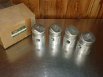 4) New Nos Oem Engine Piston 2135336 Standard Gmc Truck 228 6-CYLINDER Six. Fixed Price $165.00.