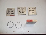 Boxes Of Grant Brand Mcculloch MC6-10, MC20-49 Piston Rings, Rupp, Margay, .40. Fixed Price $75.00.