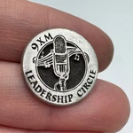 Vintage Wisconsin Public Radio 9XM Leadership Circle Microphone Pin. Fixed Price $29.95.
