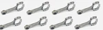 Set Of Stock Replacement Reconditioned Connecting Rods 1968-95 Chevy 305 350. Fixed Price $195.12.