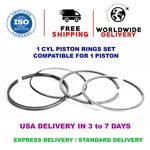 Piston Rings Set 73.012MM Std For Austin Bmc Morris 1.5 Diesel 498901 8G2503. Fixed Price $28.29.