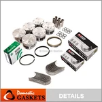 Pistons Bearings Fit 96-08 Lincoln Mazda Mercury Ford Jaguar 3.0L. Fixed Price $249.28.