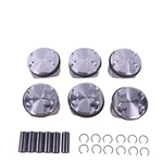 Engine Pistons & Rings Set 85.00MM Fit For Bmw 530I 630I 730LI 3.0L L6 N52B30B. Fixed Price $178.00.