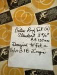 Volvo B18 Piston Ring Set. Fixed Price $25.00.