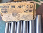 Nos Gm Piston Wrist Pins Chevy All 37 53 # 602319. Fixed Price $22.00.