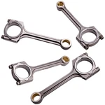 Forged X-beam Connecting Rods+bolts Honda GK5 L15B2 Jazz 142.5MM. Fixed Price $367.19.