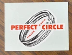 Vintage Hot Rod Decal Perfect Circle Piston Rings Drag Racing Nhra Scta Old Auto. Fixed Price $11.99.