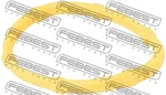 Febest Nissan Intake Manifold Gasket RINGAH-004. Fixed Price $39.00.