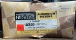 Jaguar Type Hepolite Pistons 18395 Bore +.40" 1.016MM. Fixed Price $500.00.