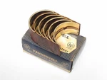 Main Bearing Set Fits Triumph TR2 TR3 & TR4 Nos Vandervell Brand VP418 .040. Fixed Price $93.22.