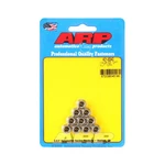 Arp Stainless Steel 1/4-20 Thread, 5/16" Head 12 Point Nuts Polished Set Of 10. Fixed Price $50.39.