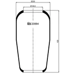 Febi Bilstein Air Spring Fits Man - 20884 Oe Matching And Precision. Fixed Price $53.88.