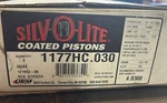 New Silv Lite Hyper Coated Pistons Ford 302 With Moly Ring Set. .030. Fixed Price $175.00.