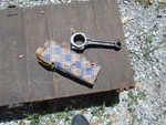 1933-1934 Chevrolet Connecting Rod,casting Nos Gm 364323, #837684,. Fixed Price $35.00.