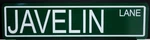 Javelin Lane Metal Street Sign American Motors Amc Amx 390 Freak Man Cave. Fixed Price $21.95.
