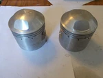 Nos Covmo Pair Of Pistons REF.17844 0.40/1.016MM (NOR/B1). Fixed Price $125.00.