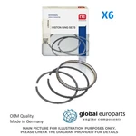 Piston Rings For Isuzu Industrial Equipment Hitachi 6BG1T 6.5L (us Stock). Fixed Price $143.22.