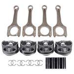 Piston & Con Rod Set 23MM Fits Audi A4 Vw Passat Jetta Cdha Cdhb Cpra 1.8 Tfsi. Fixed Price $126.00.