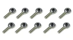 Allstar Performance 58016-10 Rod End Lh 3/8 Male Steel 10PK. Fixed Price $55.99.