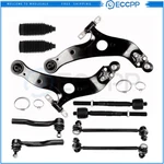 Front Lower Control Arm Tie Rod End Sway Bar Rack Bellow For 04-10 Toyota Sienna. Fixed Price $89.10.