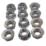 12 Ford Torque Converter Nuts 3/8" X 24 Fine Thread W/ Locking Flange 5R110W. Fixed Price $12.14.