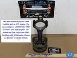 Oem 64 Cadillac Deville 429 Engine Connecting Rod & Piston #5. Fixed Price $79.99.