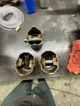 X3 Oem Pontiac 350 Pistons Original Gm Firebird Gto Lemans 1968 1969 1970. Fixed Price $50.00.