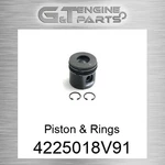 4225018V91 (1964103 2337232) Piston & Rings Reliance Power (new Aftermarket). Fixed Price $69.26.