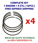 4CYL Piston Rings Set 102MM Std For Iveco 4RT 08-174600-10 4086CC TD10402. Fixed Price $131.78.
