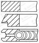 Goetze Engine 08-110900-00 Piston Ring Kit For Alfa Romeo. Fixed Price $45.82.