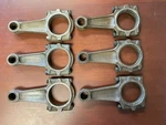 Porsche 2.0L 2.2L Engine Connecting Rod Set 9111031030R - 6 Pcs (#131). Fixed Price $180.00.