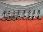 Bbc 10.5:1 Pistons And Dimple Rods. Part # L2240N 30OVER. Fixed Price $500.00.