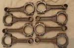 8 Buick 401 Nailhead 425 Connecting Rods Full Set Engine Piston Gm 1960S. Fixed Price $150.00.