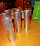 Set Of (6) Piston Wrist Pins .005 Oversize 31-50 Chrysler 42-59 Plymouth Desoto. Fixed Price $28.00.