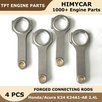 Forged 4340 H-beam Fit Honda/acura K24A1-A8 2.4L Conrods 5.985". Fixed Price $269.00.