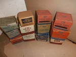 12 Vintage Ford Fomoco Piston Rings Boxes Assortment Lot. Fixed Price $179.99.