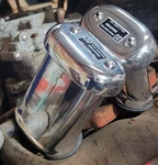 Breathers Pair Polished Mooneyes Vtg Hot Rod Valve Cover Crankcase Gasser. Fixed Price $199.98.
