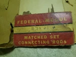Nors Federal Mogul 25 Js X Connecting Rods (8) Ford. Fixed Price $200.00.