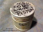Half Track White Motors 150A 160AX .060 Pistons, Pins, Clips Pc. Set. Fixed Price $295.00.